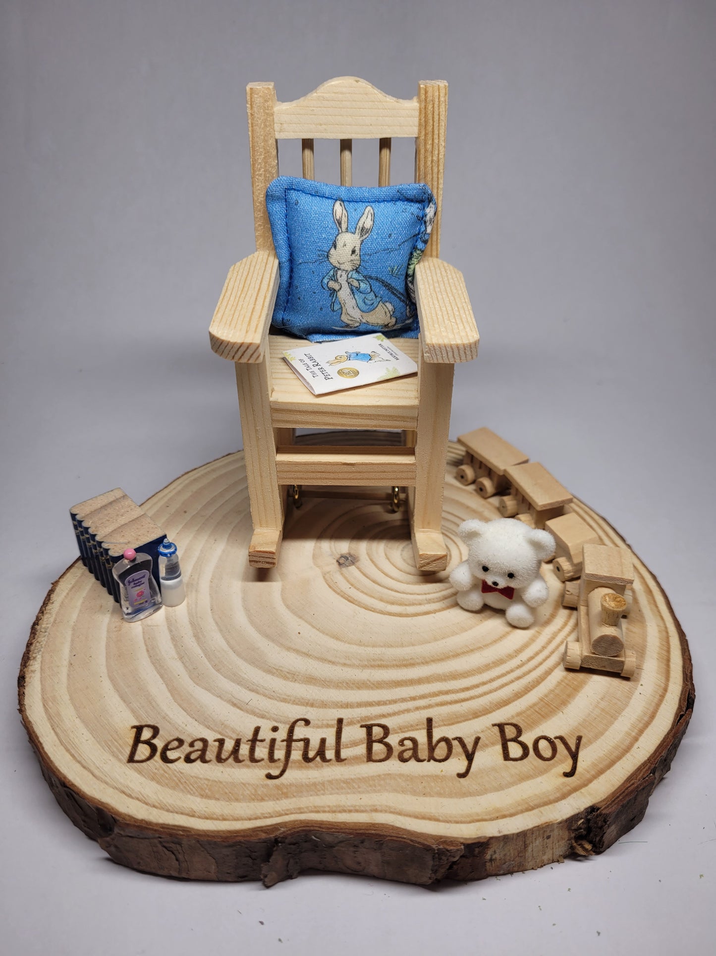 Rocking Chair - Beautiful Baby Boy