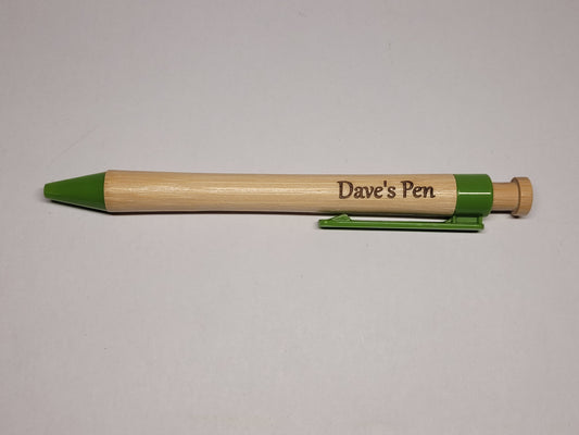 Personalised Bamboo Pen