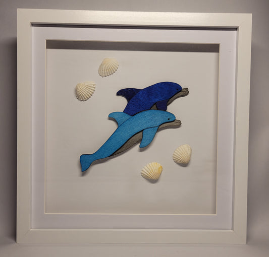 Deep Framed Dolphin Picture